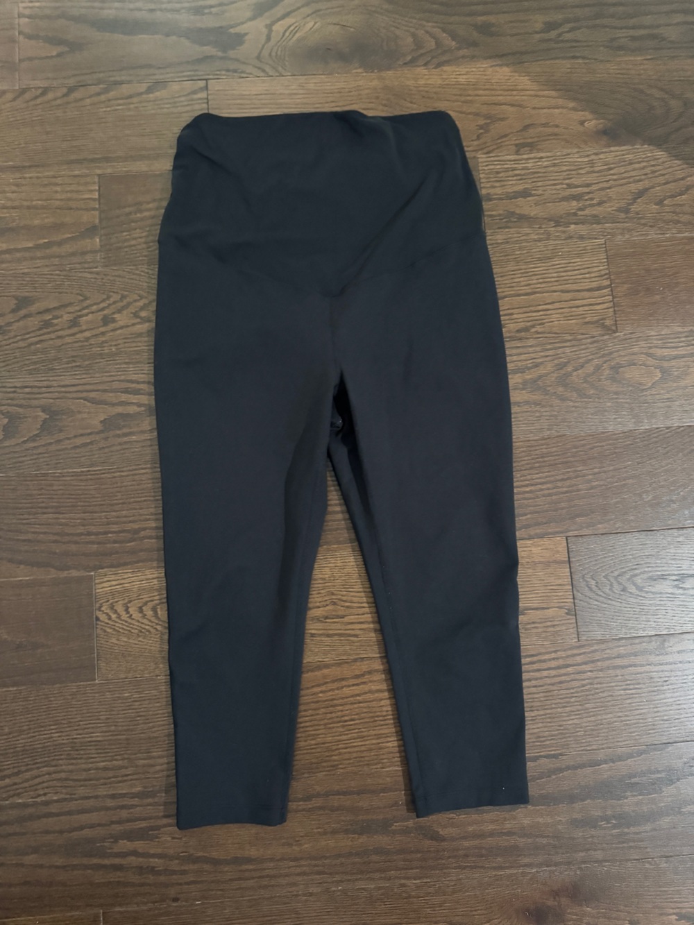 Zella Black High-Waist Cropped Leggings